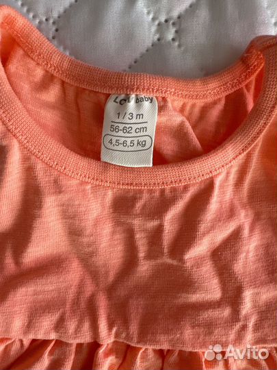 Платье для девочки детское 56 62