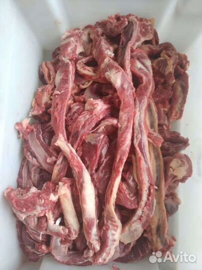 Мясо мякоть филе и межребер,говяжье,на фарш-гуляш