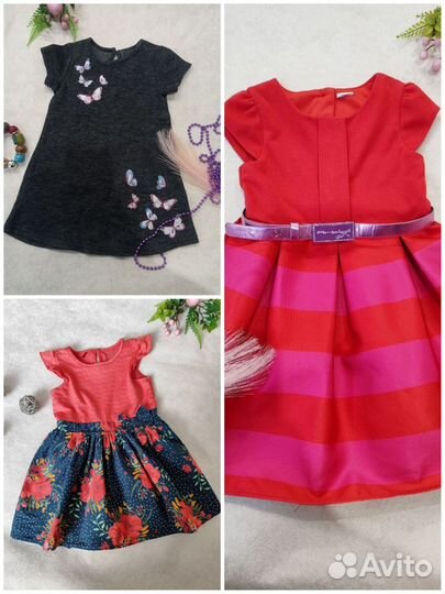 Праздничное платье для девочки 92