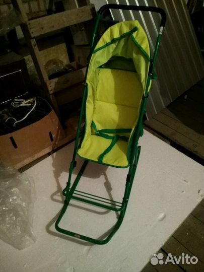 Коляска санки