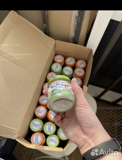 Баночки детского питания пустые