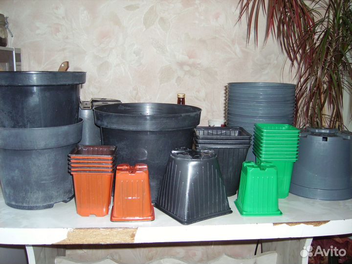 Цветочные горшочки