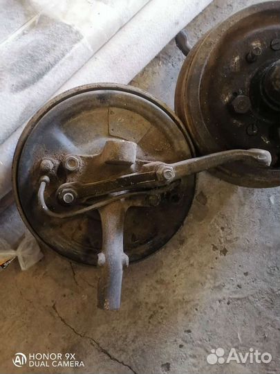 Тормозные барабаны на москвич в сборе