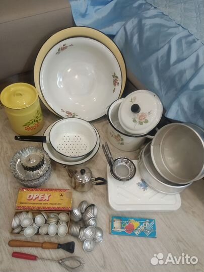 Набор кухонной посуды СССР