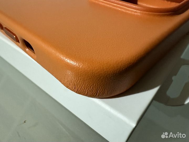 Оригинальный apple leather case iPhone 14 pro max