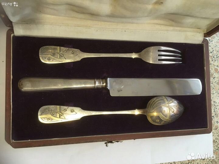 Набор «Эгоист». Столовое серебро