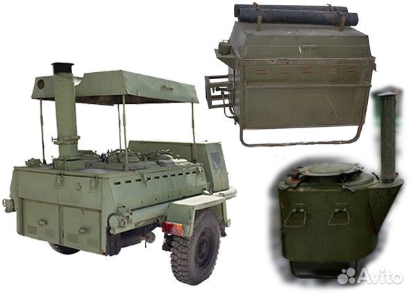 Армейские солдатские полевые кухни кп-125,кп-130