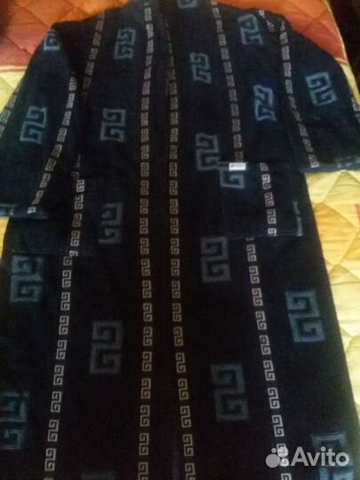 Мужской махровый халат