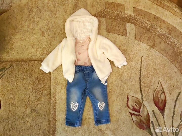 Комплект одежды на девочку 68-74р