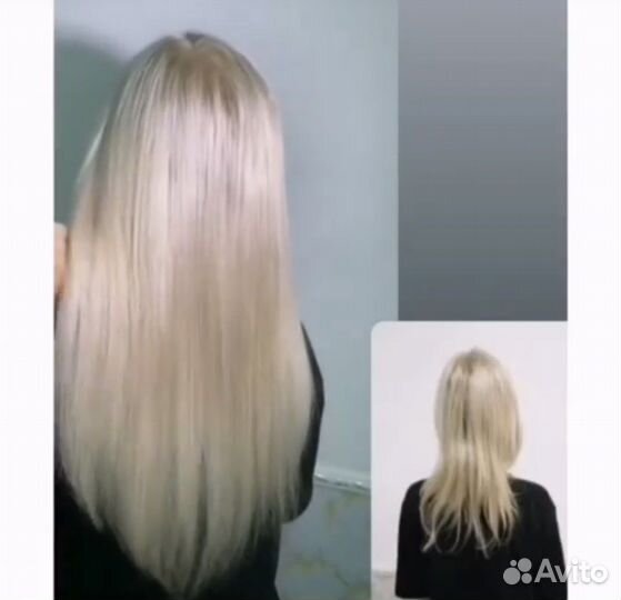 Модель на наращивание волос