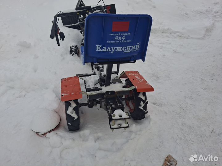 Мотоблок Угра с адаптером 4x4