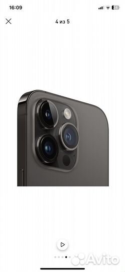 Apple iPhone 14 Pro 128 гб Dual SIM чёрный космос