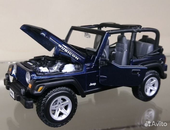 Jeep Wrangler Rubicon.-Авто модель- (1k27)