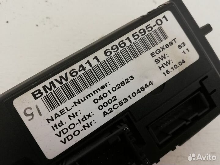 Панель управления климатом E87, E90 BMW