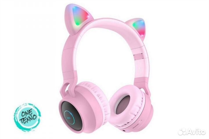 Наушники Bluetooth Hoco W27 Cat Ear