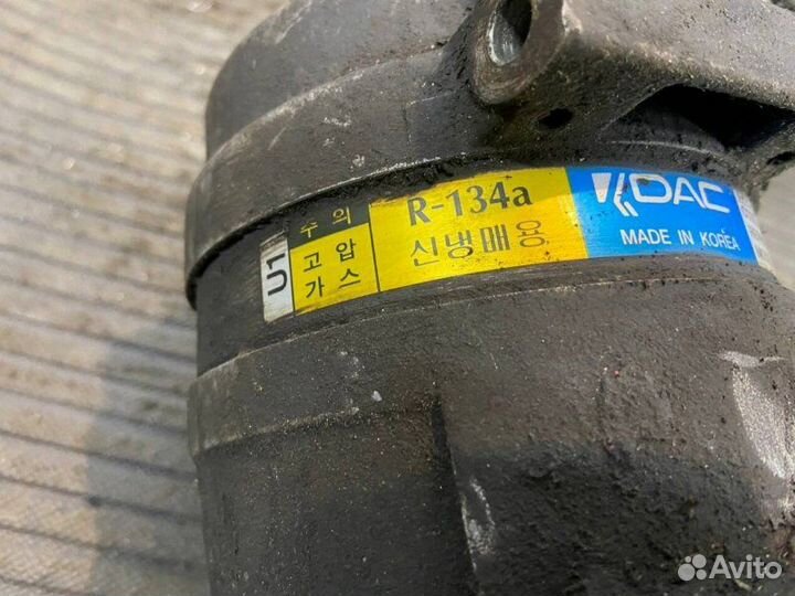 Компрессор кондиционера Chevrolet Lanos T100