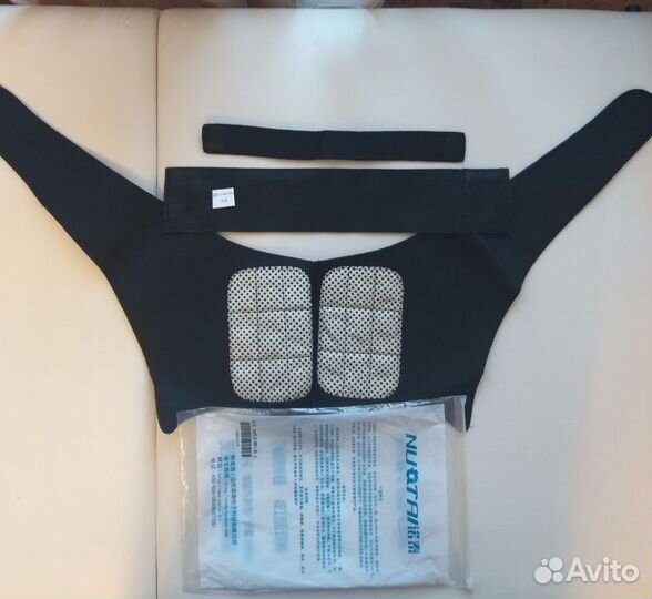 Турмалиновый согревающий аппликатор на плечо