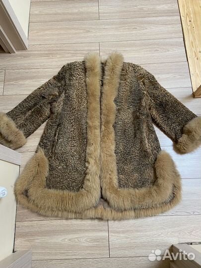 Шуба из каракуля Nicole