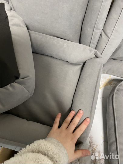 Лежанка 40/50 серая для собак