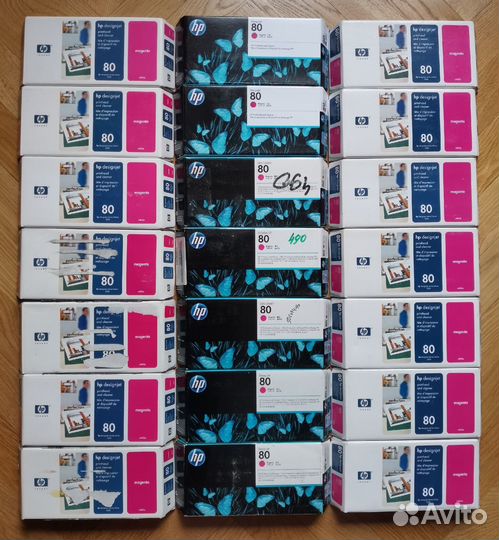 Печатающая головка HP 80 c4822a magenta