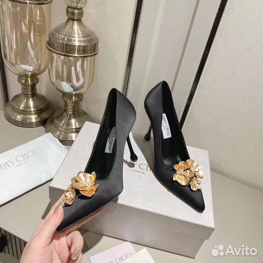 Туфли Jimmy Choo алтас натуральная кожа