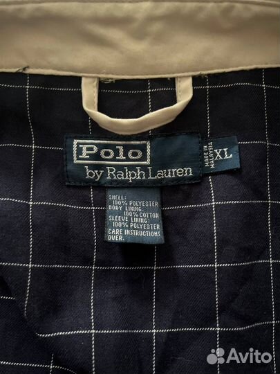 Харингтон ralph lauren бежевый хл Оригинал