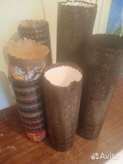 Формы для кексов, куличей,копкейков