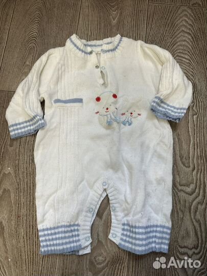 Детские вещи пакетом от 0 до года для мальчика