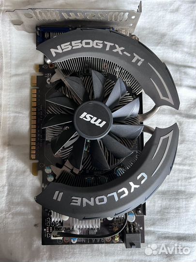 Видеокарта N550GTX cyclone 2