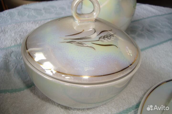 Чайный сервиз (фарфоровый гдр новый)