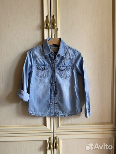 Рубашка Mango на девочку 4-5 лет