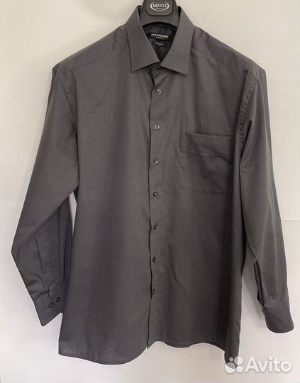 Рубашка мужская Jan Paulsen оригинал 2XL(45/46)