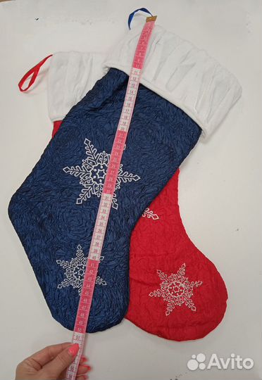 Носки новогодние Рождество сапог для подарка