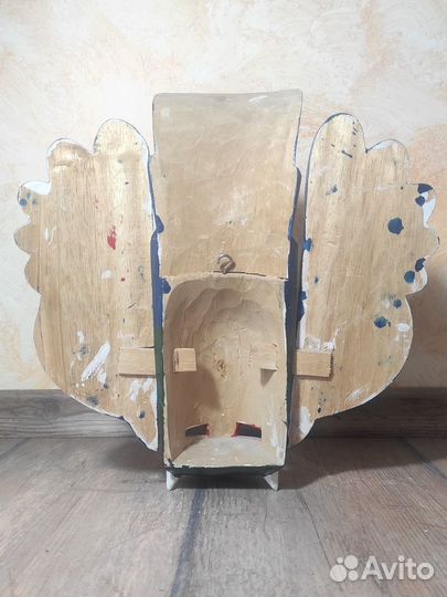 Маска театральная африканская и азиатская