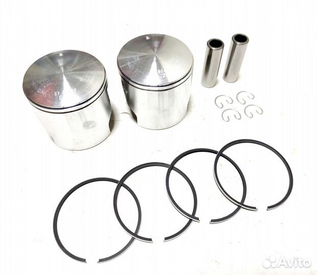 Поршни снегоход Тайга ремонт 72.25
