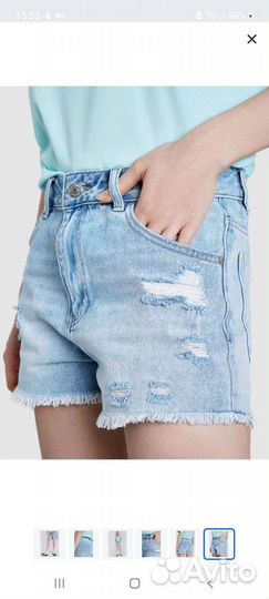 Джинсовые шорты остин