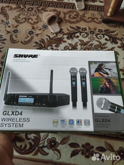 Радиосистема shure glxd-4/beta58A