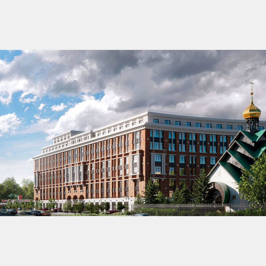 2-к. квартира, 93,3 м², 6/9 эт.