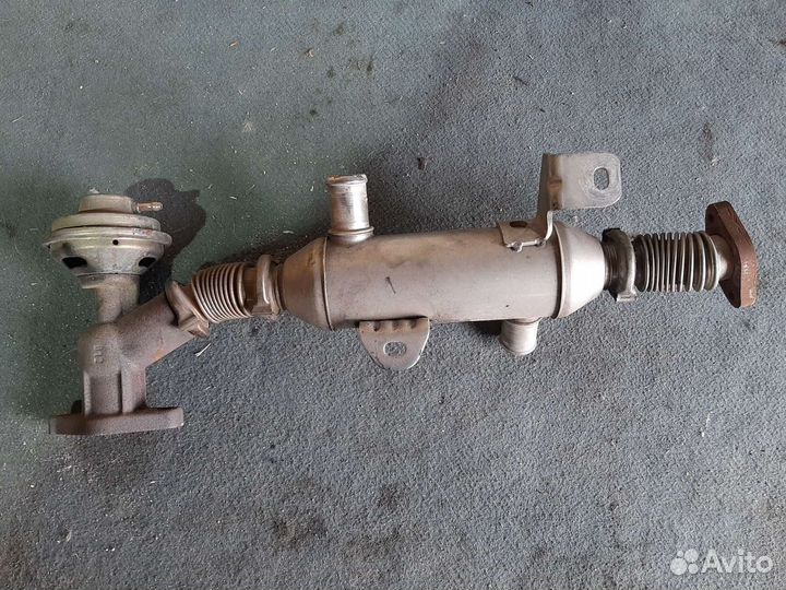 Клапан EGR с охладителем Peugeot 307 HDI 2.0л FAP