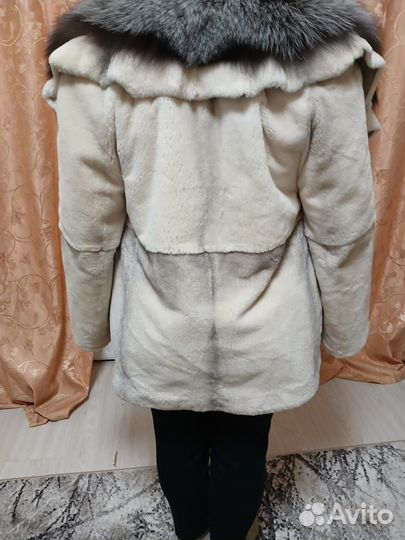 Полушубок стриженой норки