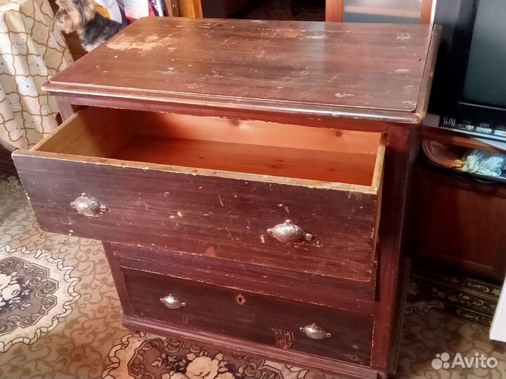 Антикварный комод конец 18 начало 19 века