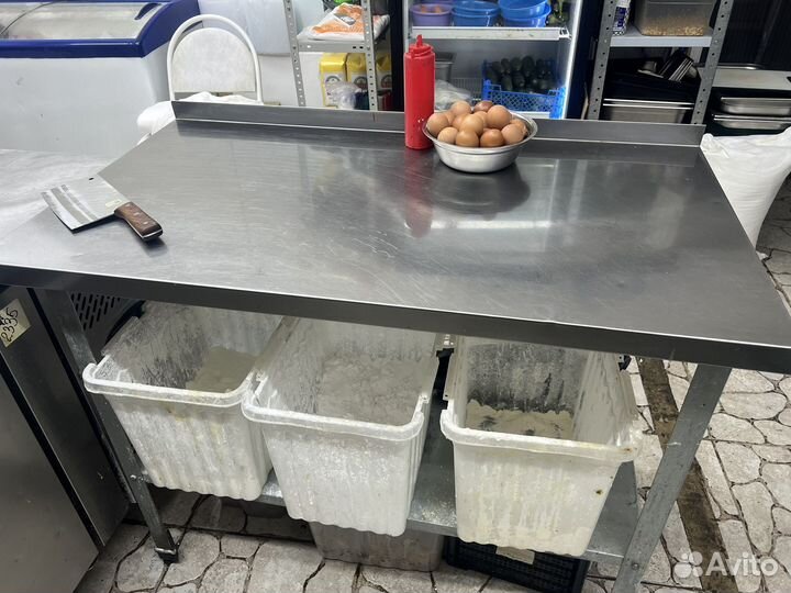 Стол металлический бу