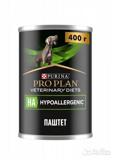 Влажный корм для собак Pro Plan Hypoallergenic HA