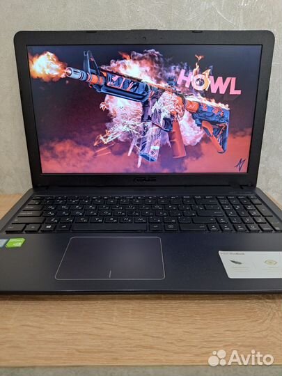 Игровой Asus core i3-6100U-4 ядра/NvidiaMX110/FHD