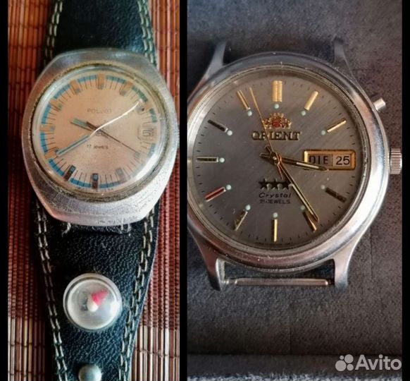 Часы мужские Orient, часы Полёт старые