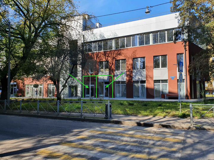 Торговая площадь на 1 этаже в центре города