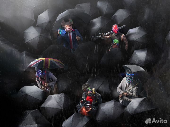 Постер Watch Dogs Legion с Ключом Активации Uplay