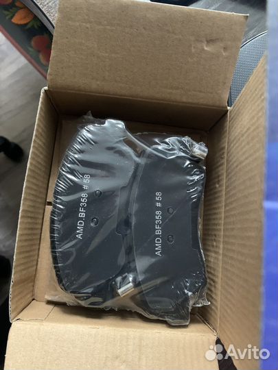 Тормозные колодки kia rio 3