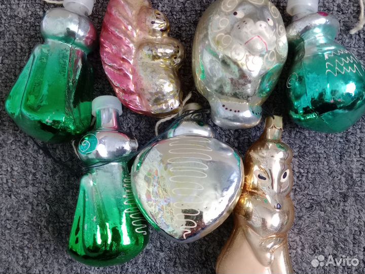 Елочные игрушки СССР