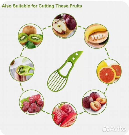 Пластиковый нож-ломтерезка